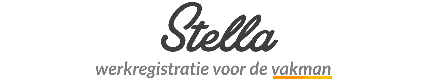Stella - Werkregistratie voor de vakman